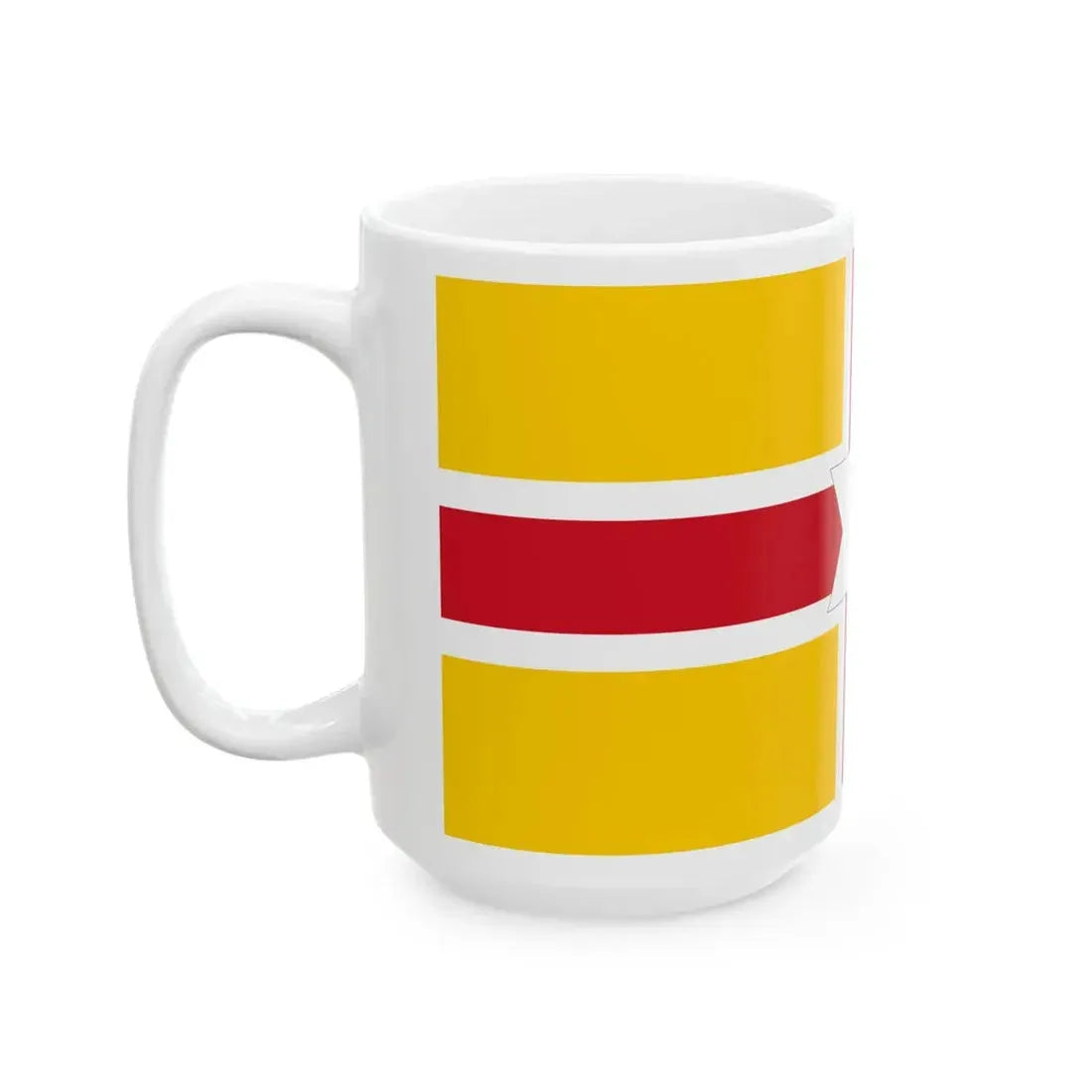 Proposed flag of Northern Ireland (Ireland) White Coffee Mug - Go Mug Yourself