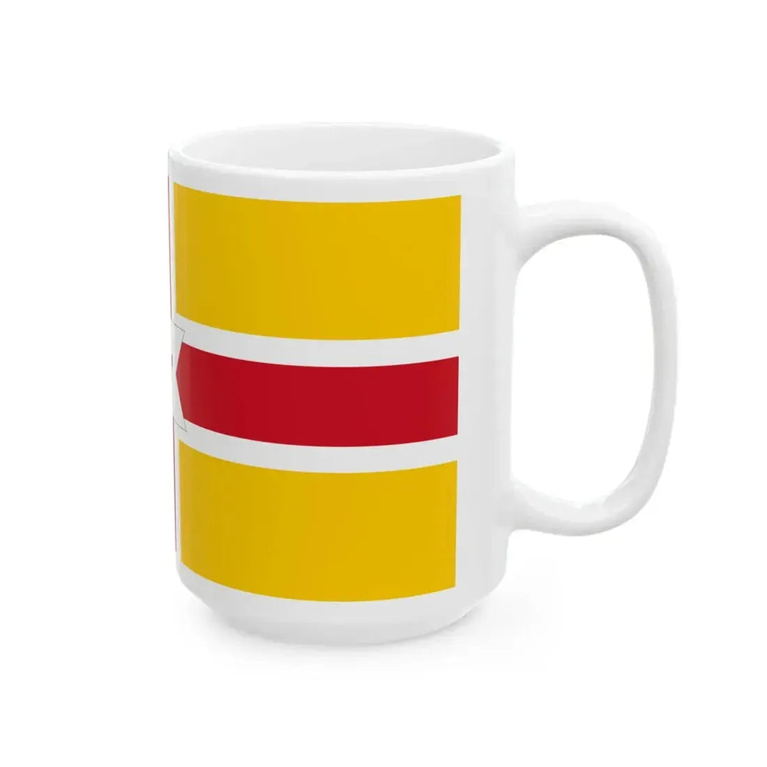 Proposed flag of Northern Ireland (Ireland) White Coffee Mug - Go Mug Yourself