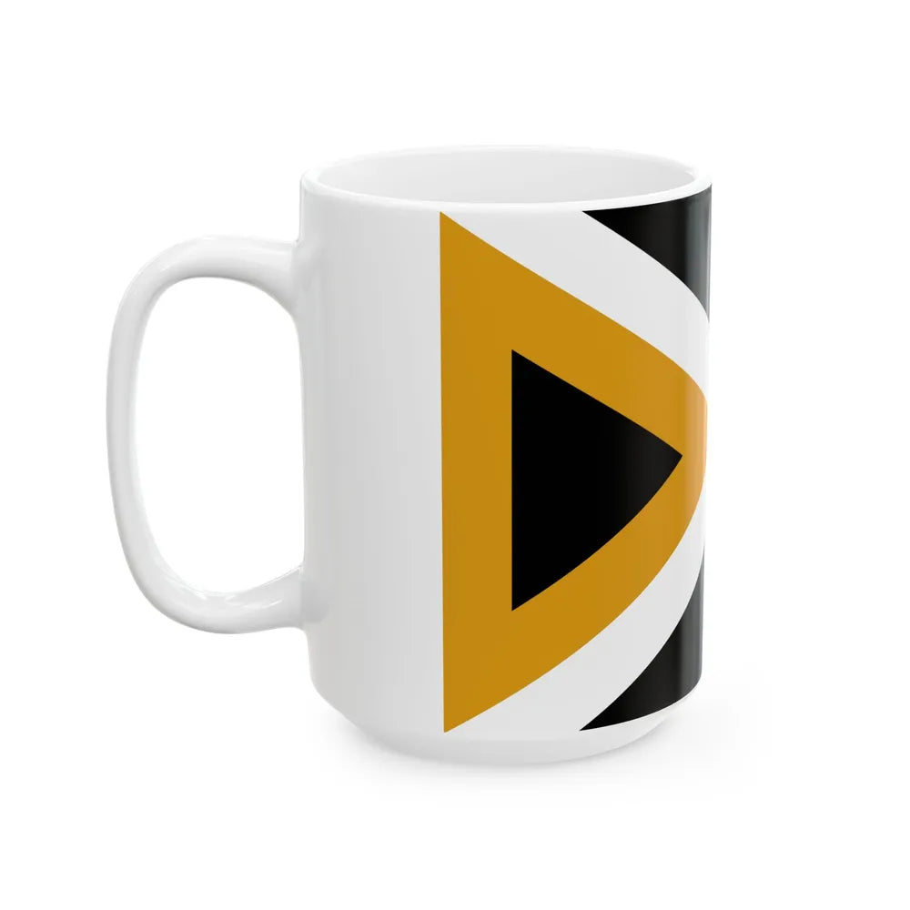 Proposed flag of Pittsburgh Pennsylvania 1976 (United States) White Coffee Mug - Go Mug Yourself