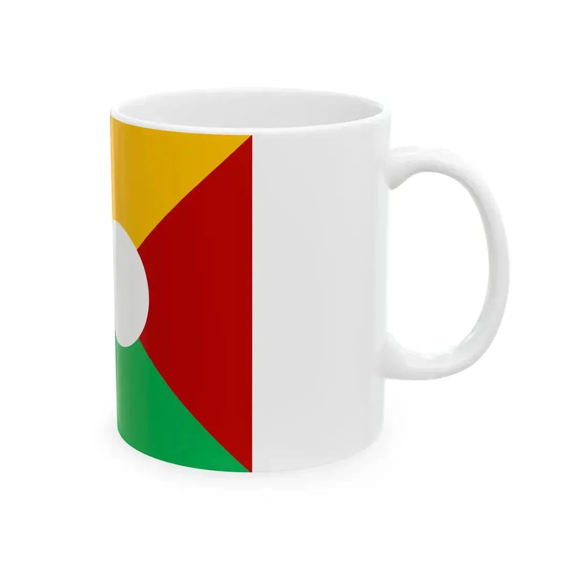 Proposed flag of Reunion ARF (France) White Coffee Mug - Go Mug Yourself