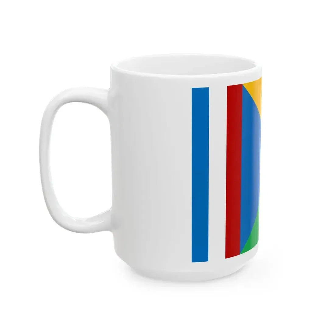 Proposed flag of Reunion ARF (France) White Coffee Mug - Go Mug Yourself