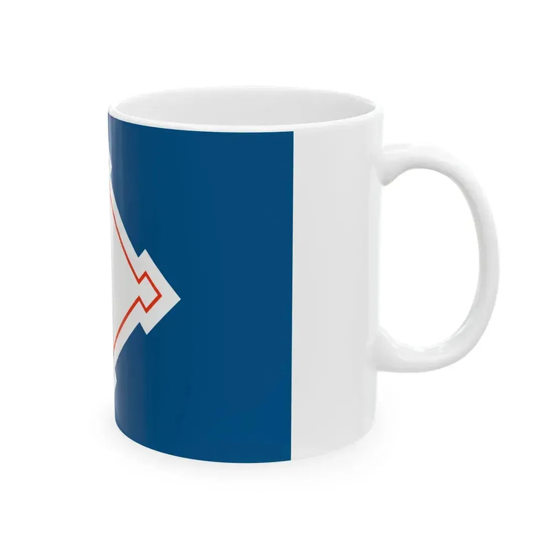 Proposed flag of Rome New York 1976 (United States) White Coffee Mug - Go Mug Yourself