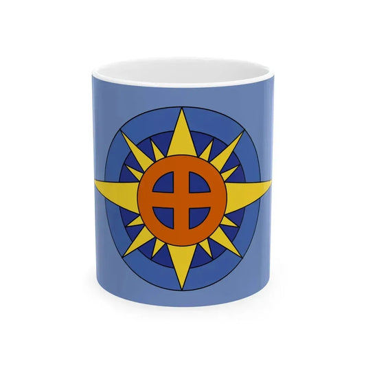 Proposed flag of South Dakota 2012 (United States) White Coffee Mug 11oz - Go Mug Yourself