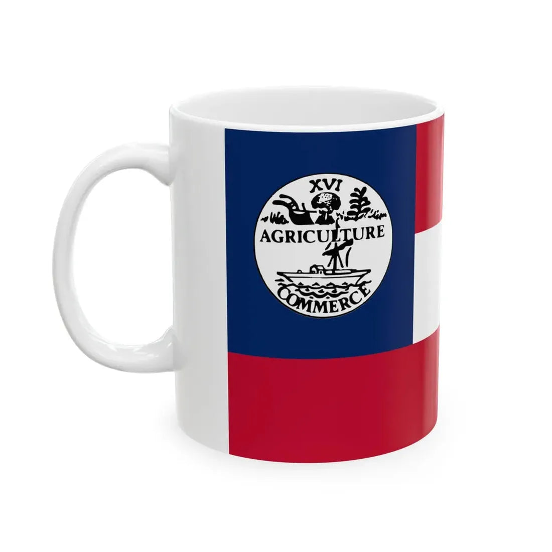 Proposed flag of Tennessee 1861 (United States) White Coffee Mug - Go Mug Yourself