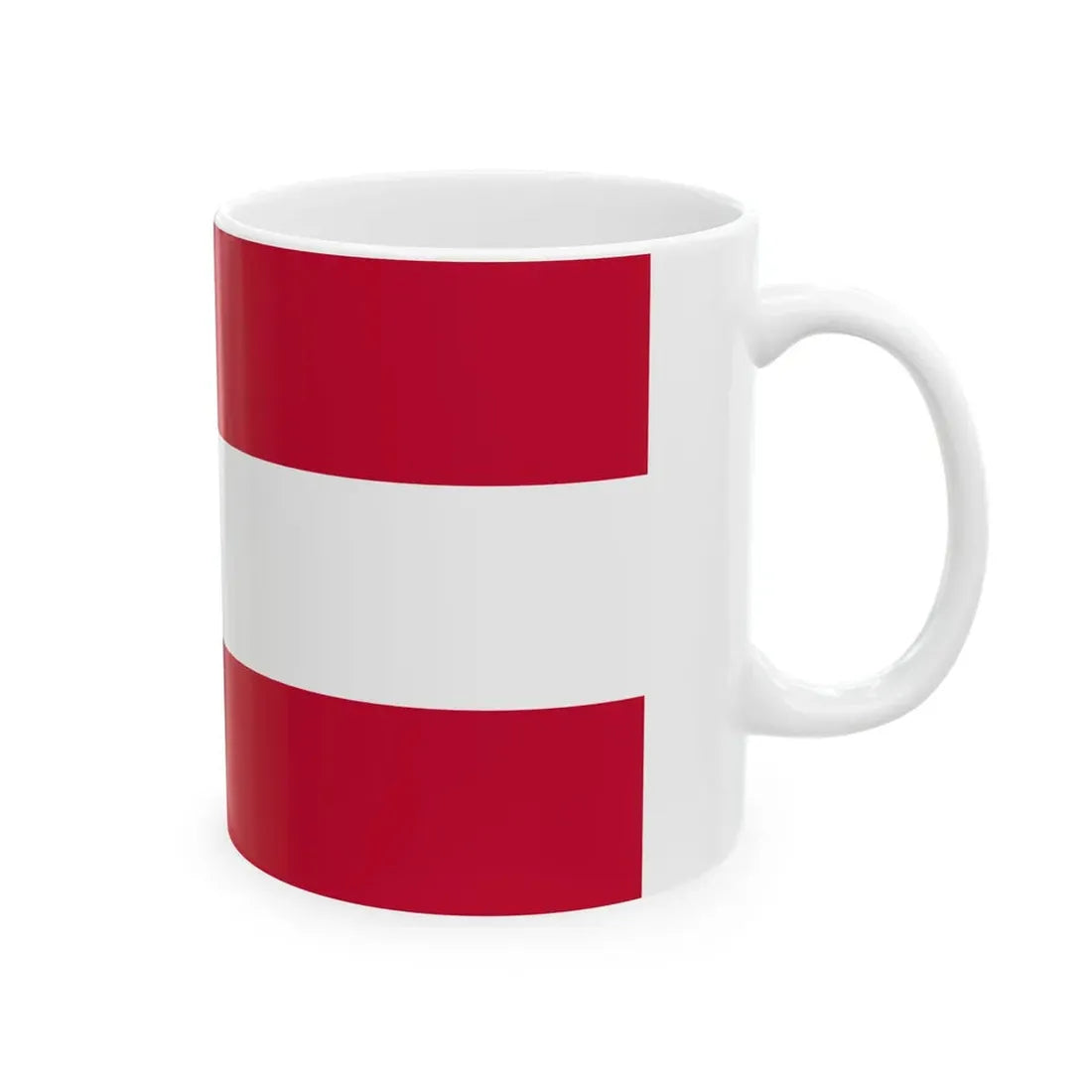Proposed flag of Tennessee 1861 (United States) White Coffee Mug - Go Mug Yourself
