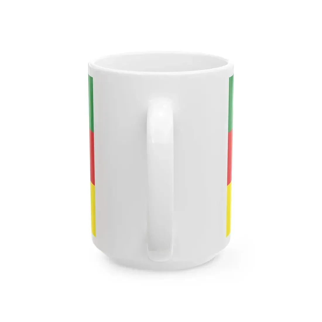 Proposed Flag of the Alash Autonomy horizontal (Kazakhstan) White Coffee Mug - Go Mug Yourself