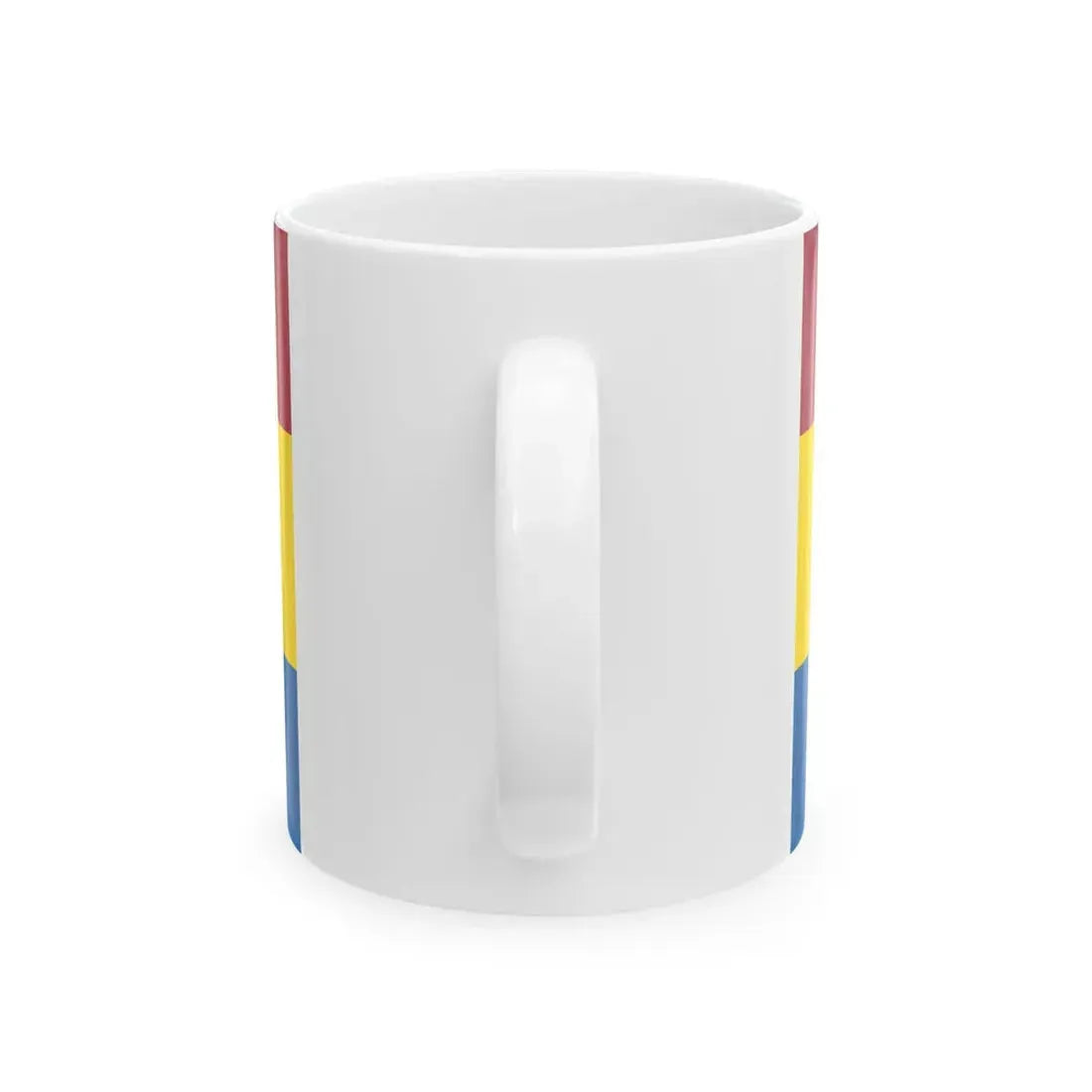 Proposed flag of the City of Rijeka (Croatia) White Coffee Mug - Go Mug Yourself