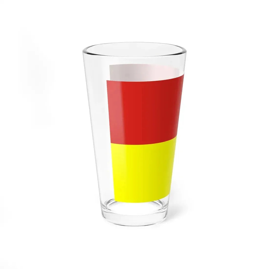 Proposed Flag of the Nationalist Republic of Vietnam (Vietnam) Pint Glass 16oz - Go Mug Yourself