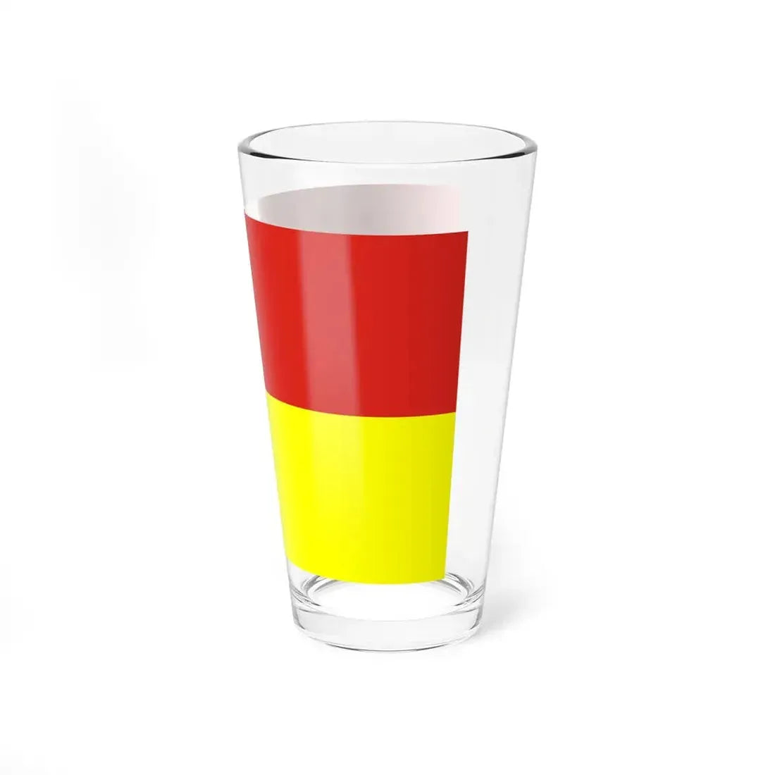 Proposed Flag of the Nationalist Republic of Vietnam (Vietnam) Pint Glass 16oz - Go Mug Yourself