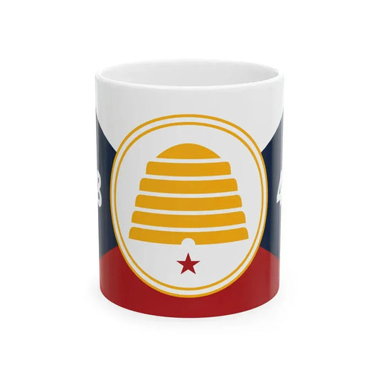 Proposed flag of Utah 2019 (United States) White Coffee Mug 11oz - Go Mug Yourself