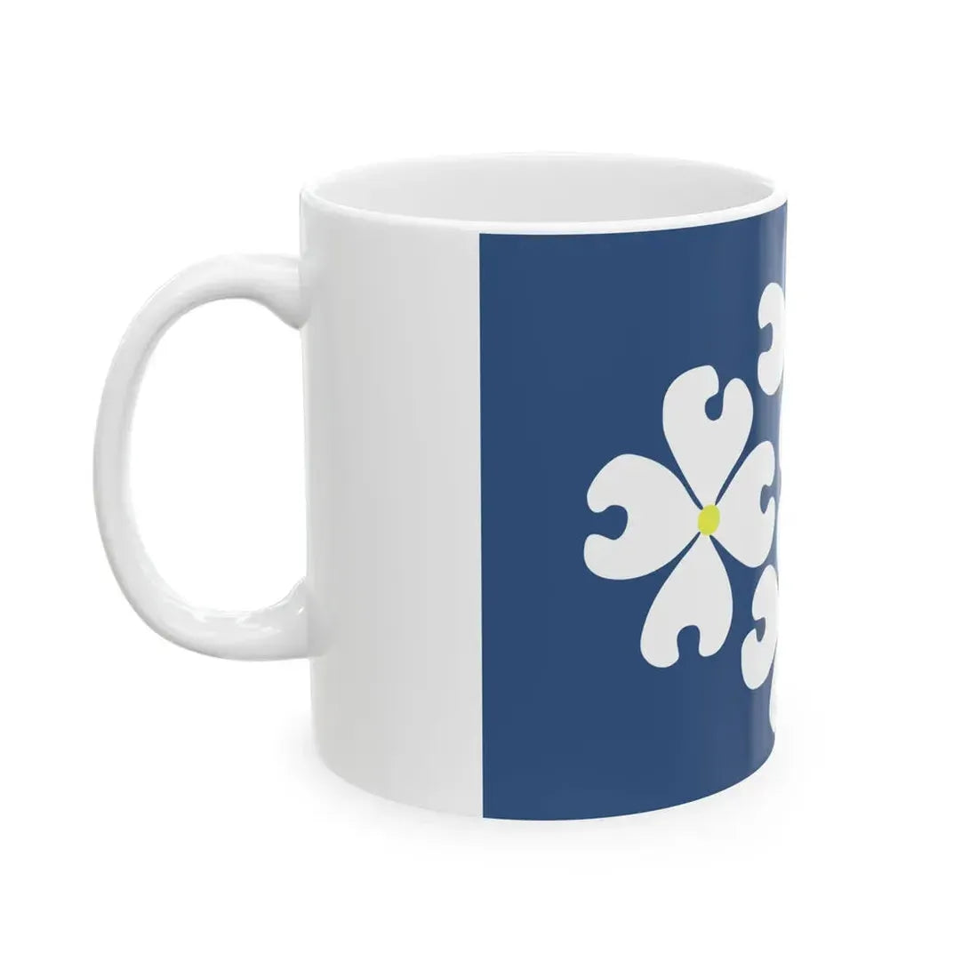 Proposed flag of Virginia 1976 (United States) White Coffee Mug - Go Mug Yourself