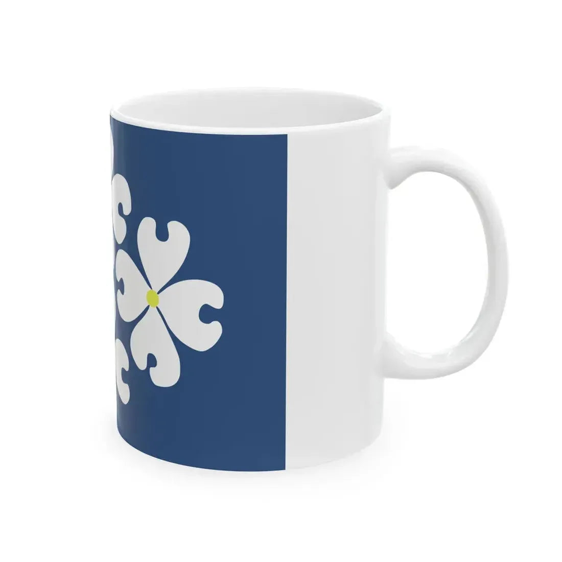 Proposed flag of Virginia 1976 (United States) White Coffee Mug - Go Mug Yourself