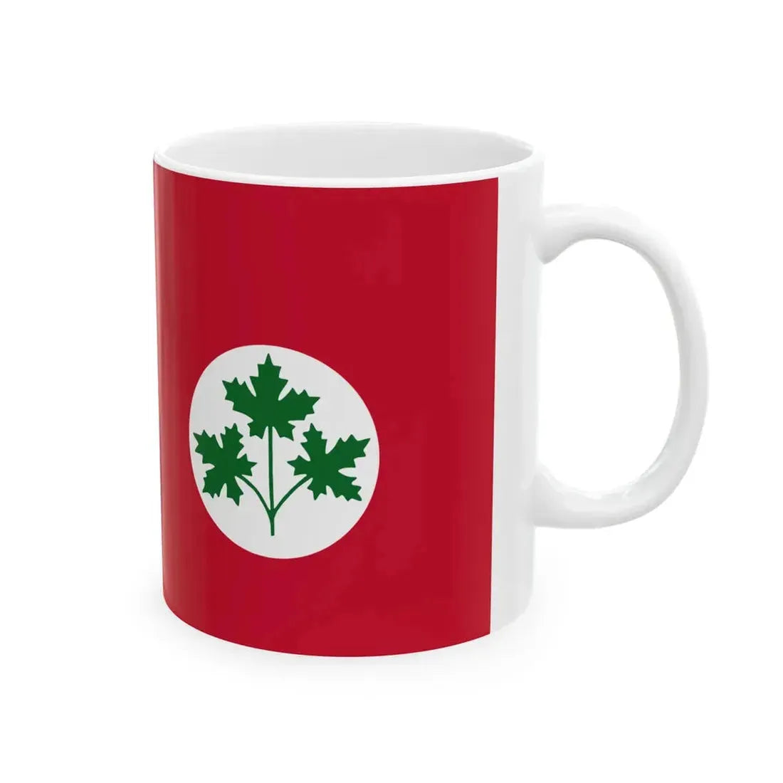 Proposed National Flag and Red Ensign of Canada by EM Chadwick 1896 (Canada) White Coffee Mug - Go Mug Yourself