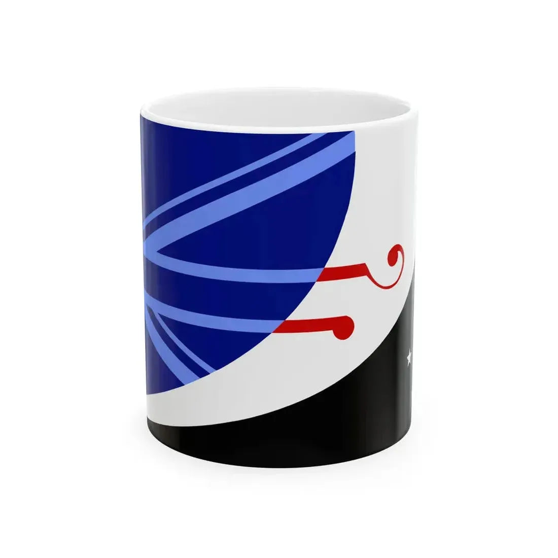 Proposed new New Zealand flag with Union Jack (New Zealand) White Coffee Mug 11oz - Go Mug Yourself