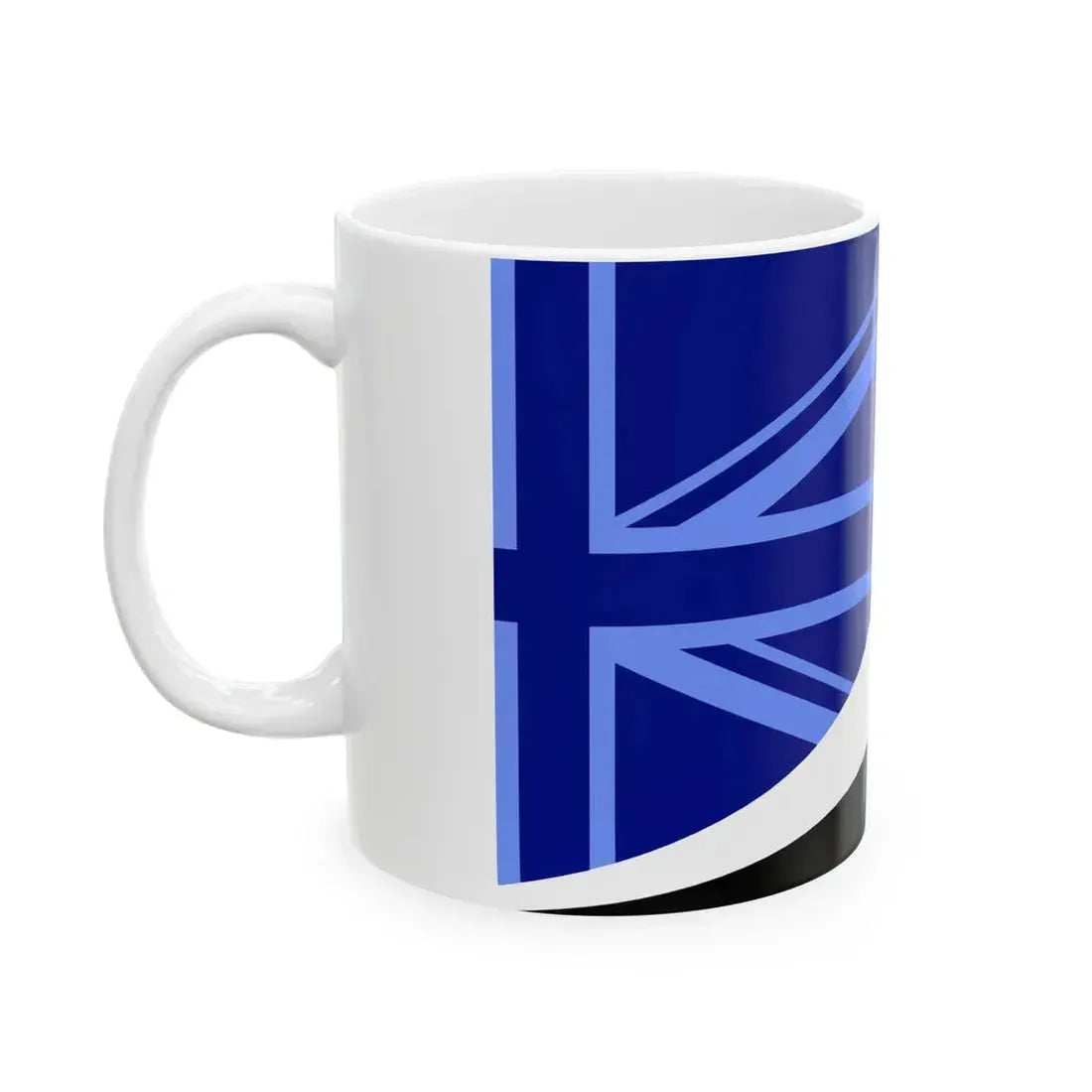 Proposed new New Zealand flag with Union Jack (New Zealand) White Coffee Mug - Go Mug Yourself