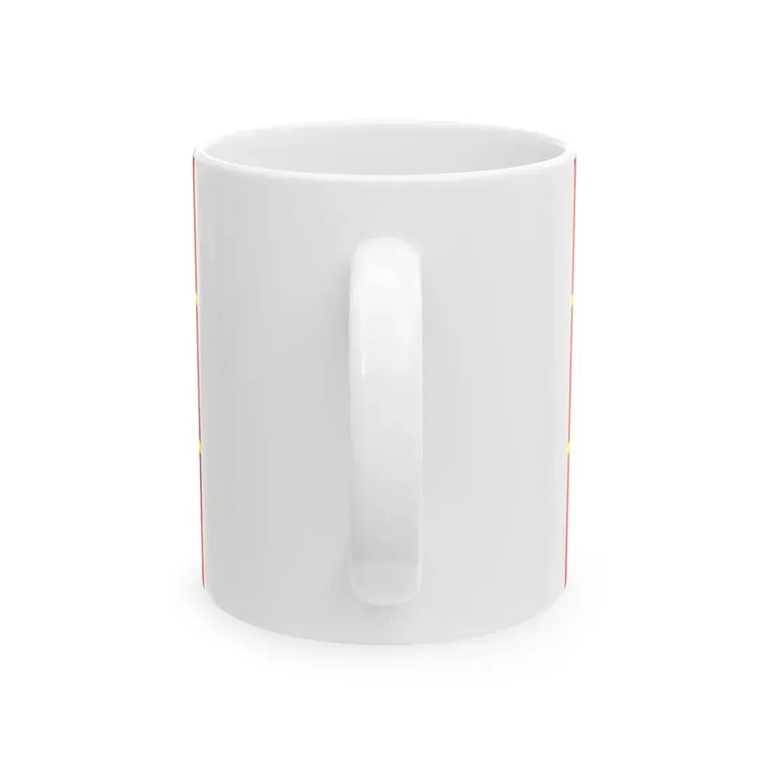 Proposed PRC flag Design 8 Guo Moruo (China) White Coffee Mug - Go Mug Yourself