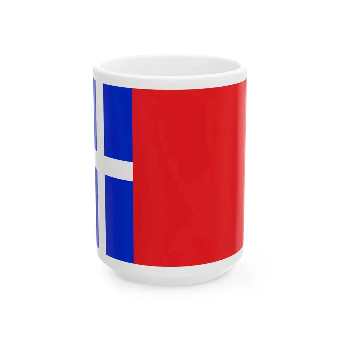Proposed PRC national flag 001 (China) White Coffee Mug 15oz - Go Mug Yourself