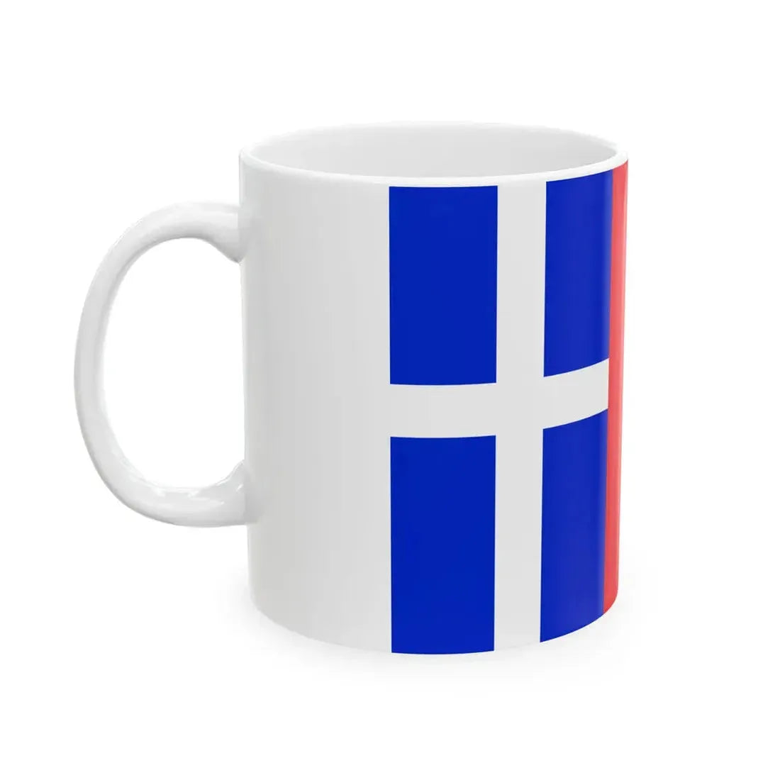 Proposed PRC national flag 001 (China) White Coffee Mug - Go Mug Yourself