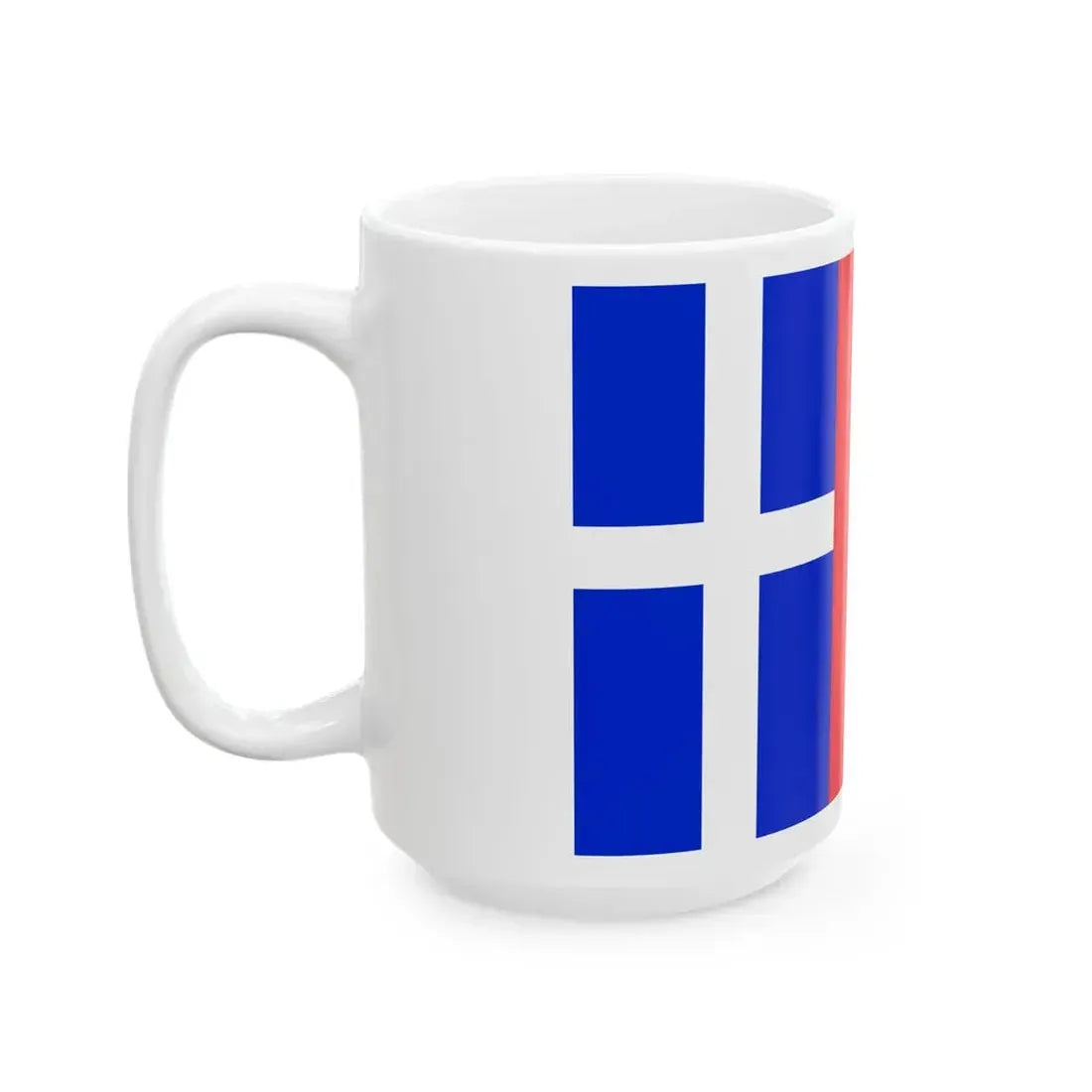 Proposed PRC national flag 001 (China) White Coffee Mug - Go Mug Yourself