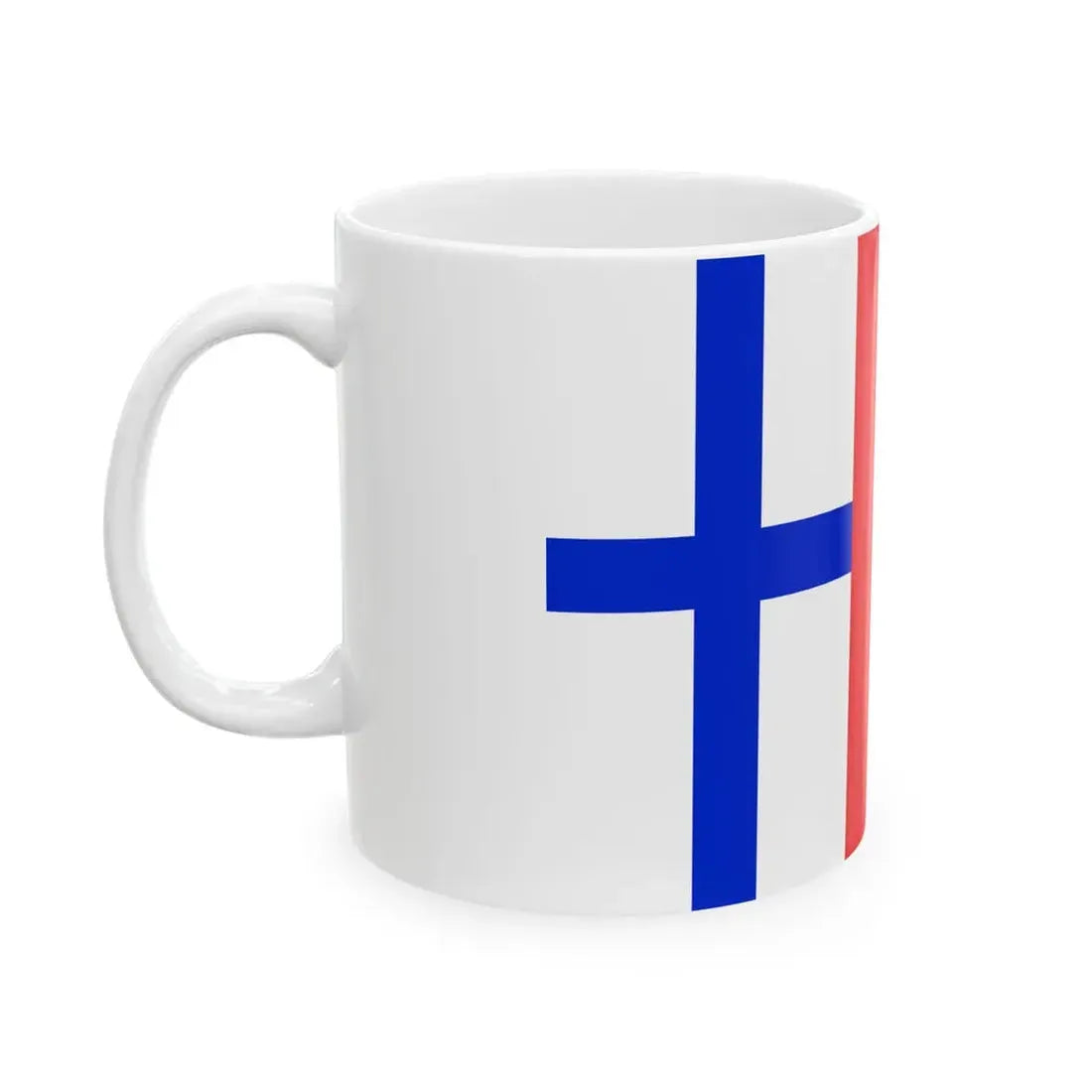 Proposed PRC national flag 002 (China) White Coffee Mug - Go Mug Yourself