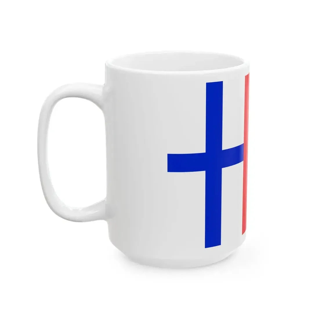 Proposed PRC national flag 002 (China) White Coffee Mug - Go Mug Yourself