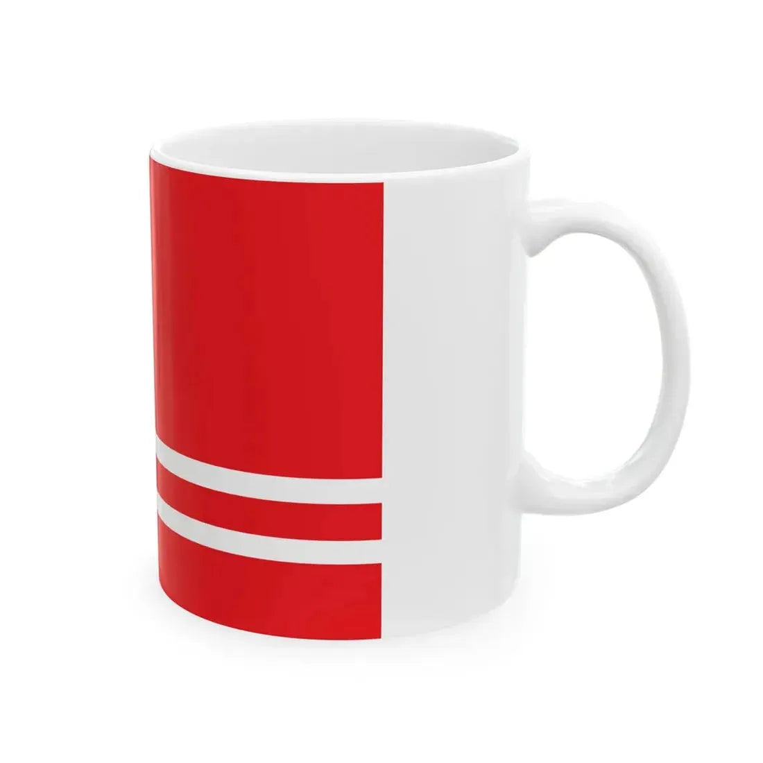 Proposed PRC national flag 004 (China) White Coffee Mug - Go Mug Yourself