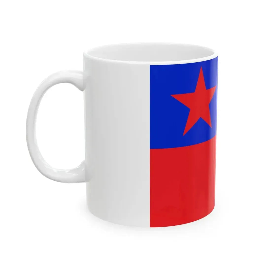 Proposed PRC national flag 014 (China) White Coffee Mug - Go Mug Yourself