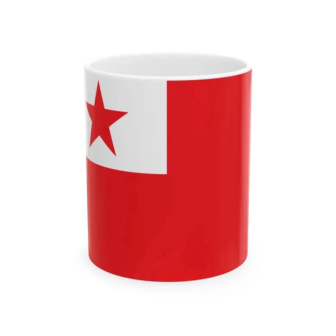 Proposed PRC national flag 019 (China) White Coffee Mug 11oz - Go Mug Yourself