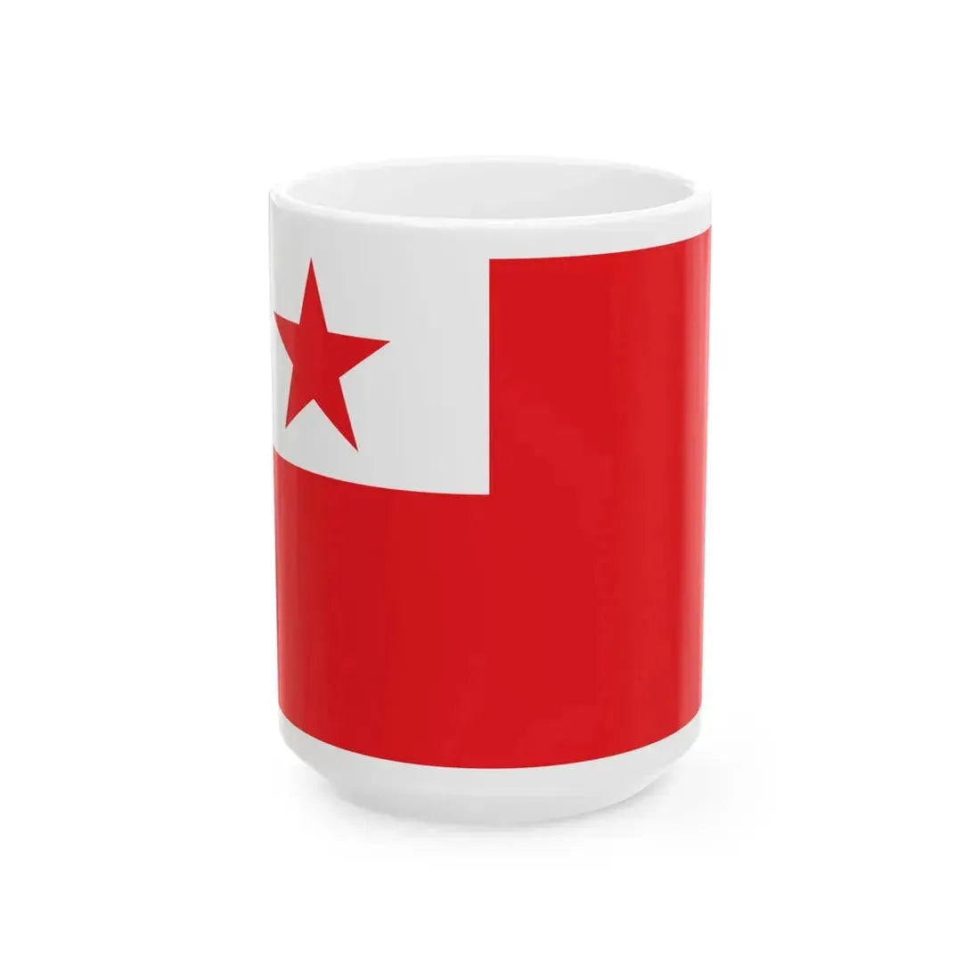 Proposed PRC national flag 019 (China) White Coffee Mug 15oz - Go Mug Yourself