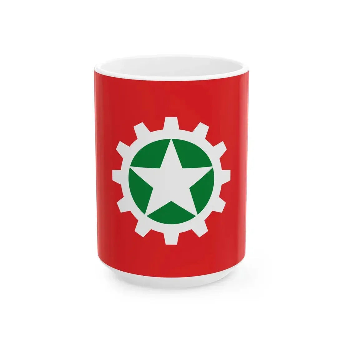 Proposed PRC national flags 008 (China) White Coffee Mug 15oz - Go Mug Yourself