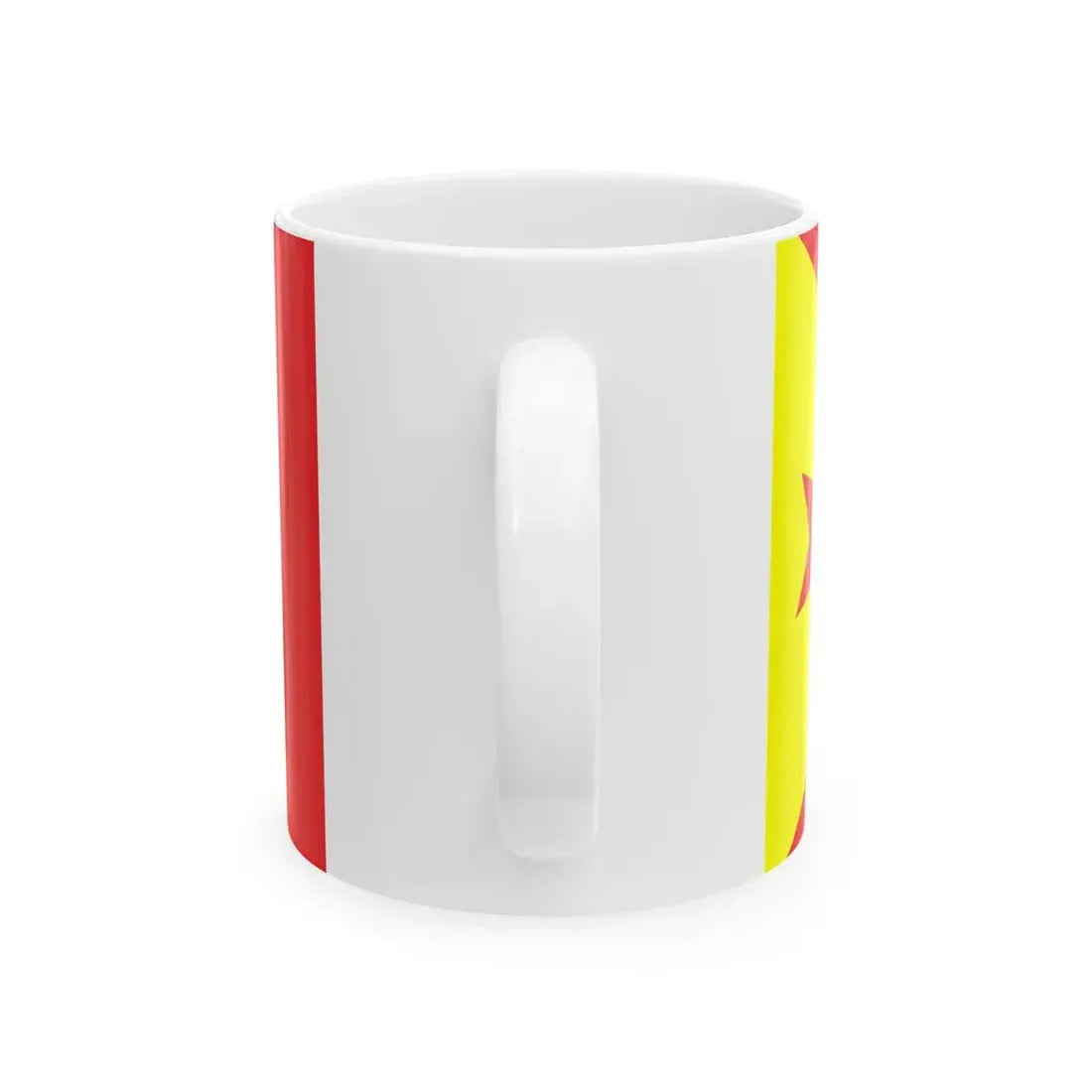 Proposed PRC national flags 010 (China) White Coffee Mug - Go Mug Yourself