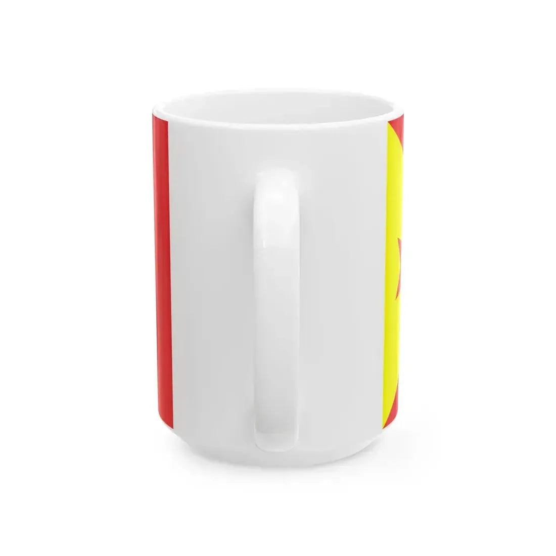 Proposed PRC national flags 010 (China) White Coffee Mug - Go Mug Yourself