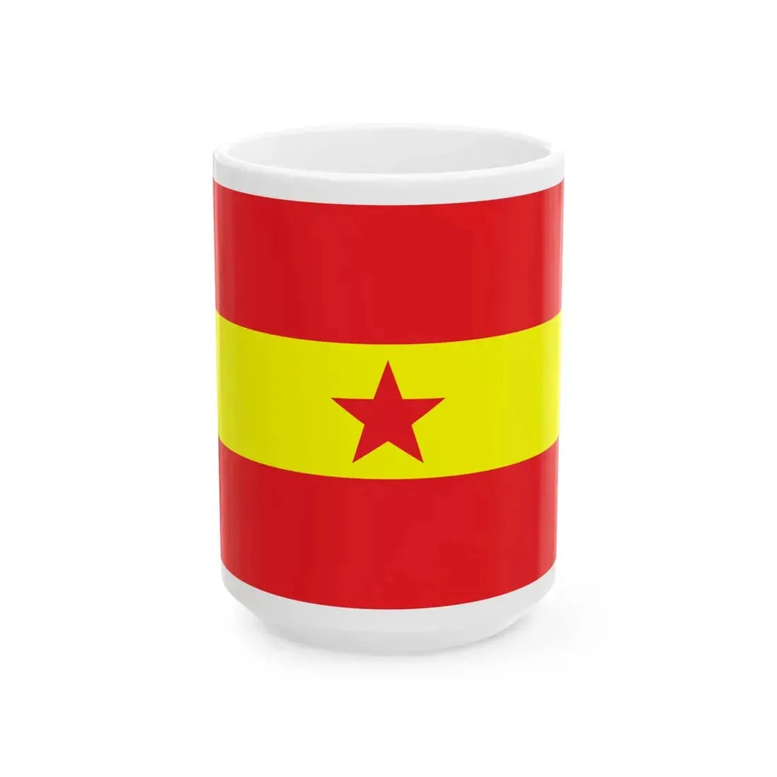 Proposed PRC national flags 016 (China) White Coffee Mug 15oz - Go Mug Yourself