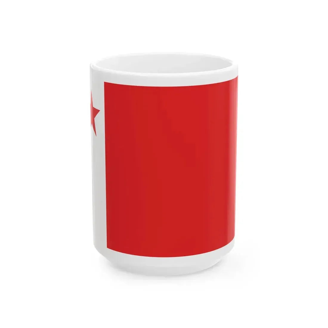 Proposed PRC national flags 018 (China) White Coffee Mug 15oz - Go Mug Yourself