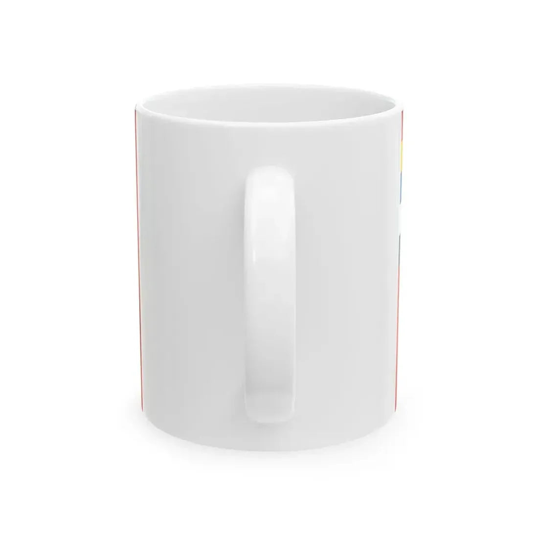 Proposed PRC national flags 037 (China) White Coffee Mug - Go Mug Yourself
