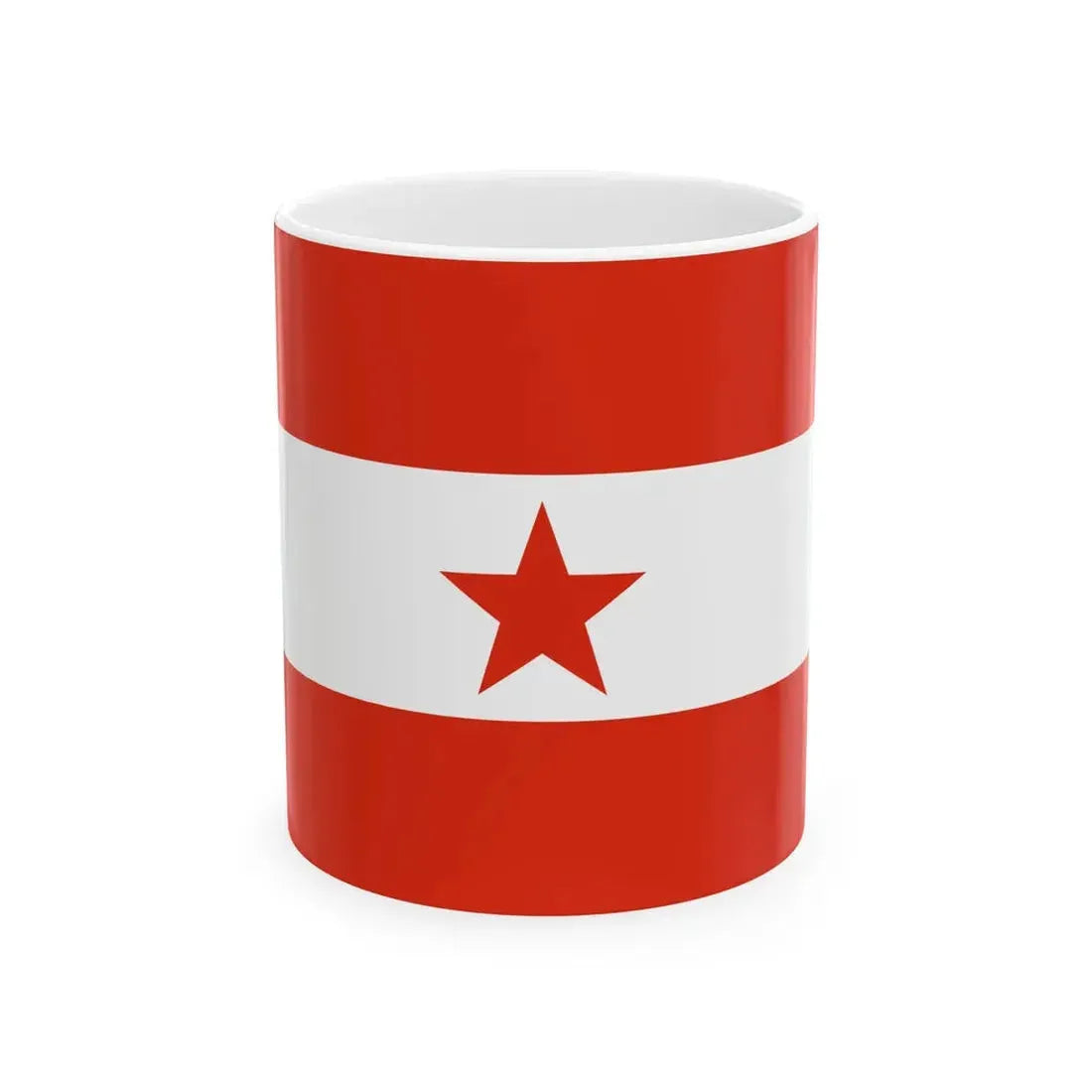 Proposed PRC national flags 041 (China) White Coffee Mug 11oz - Go Mug Yourself