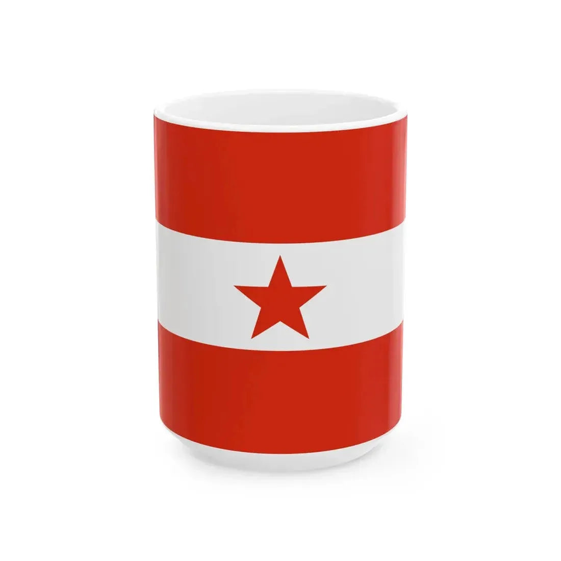 Proposed PRC national flags 041 (China) White Coffee Mug 15oz - Go Mug Yourself