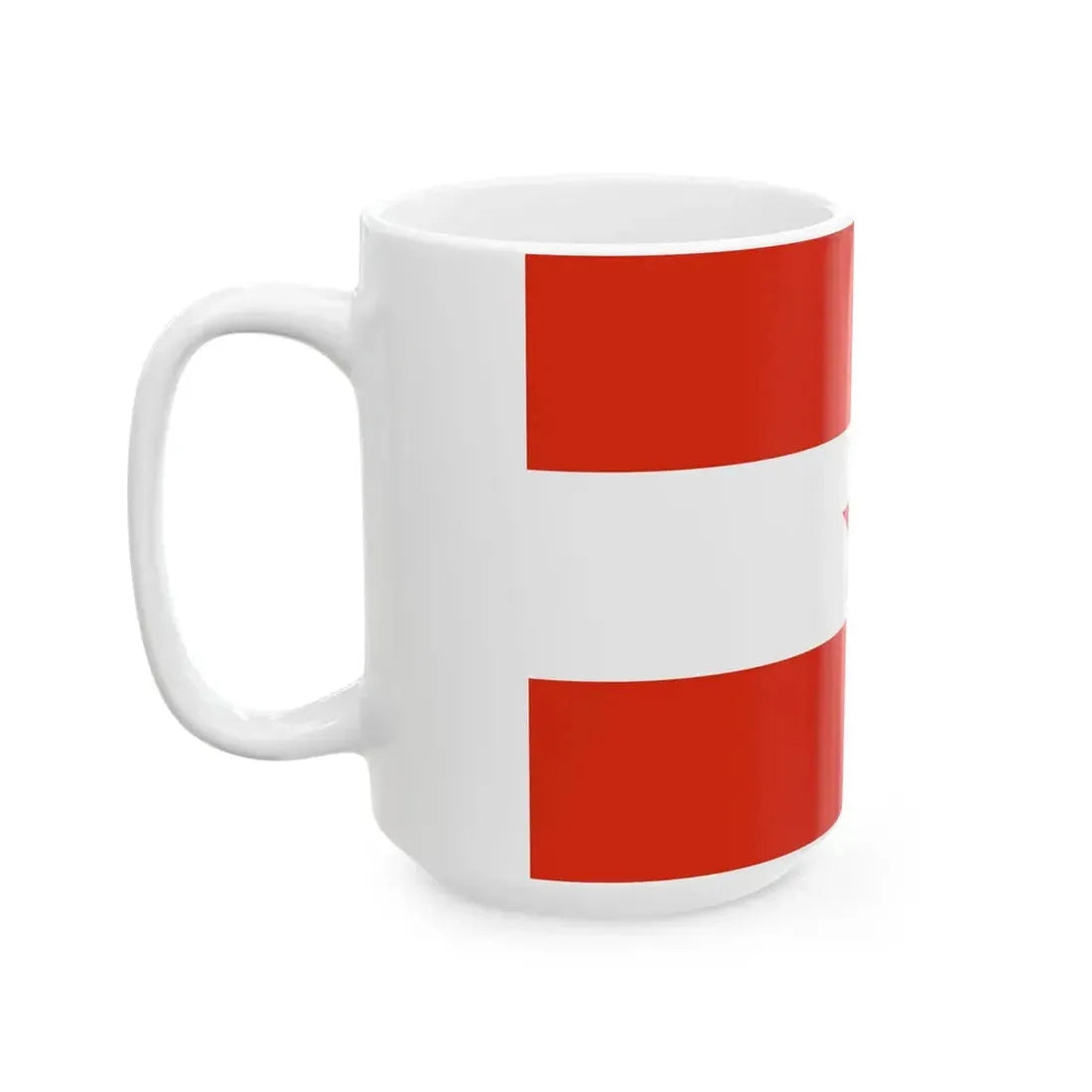 Proposed PRC national flags 041 (China) White Coffee Mug - Go Mug Yourself