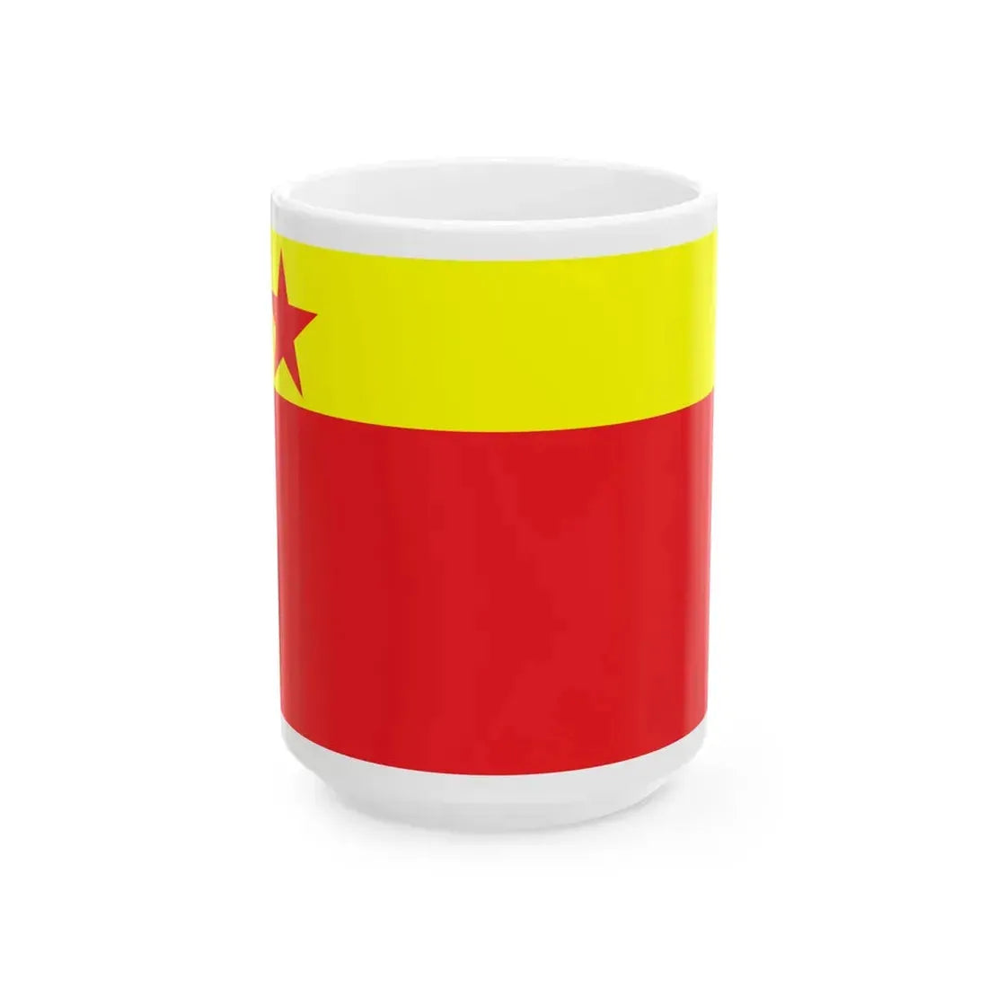 Proposed PRC national flags 042 (China) White Coffee Mug 15oz - Go Mug Yourself