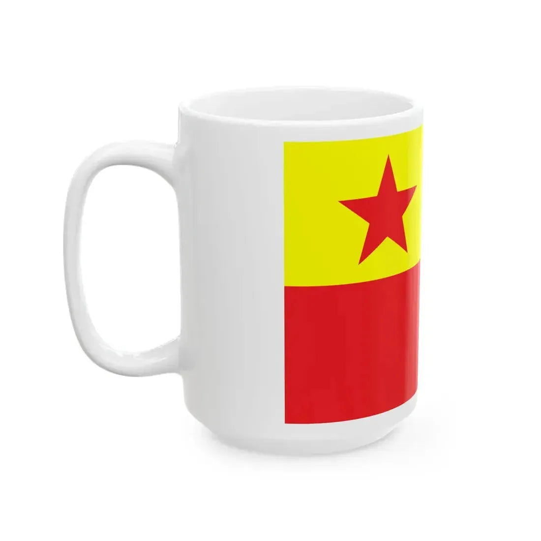 Proposed PRC national flags 043 (China) White Coffee Mug - Go Mug Yourself