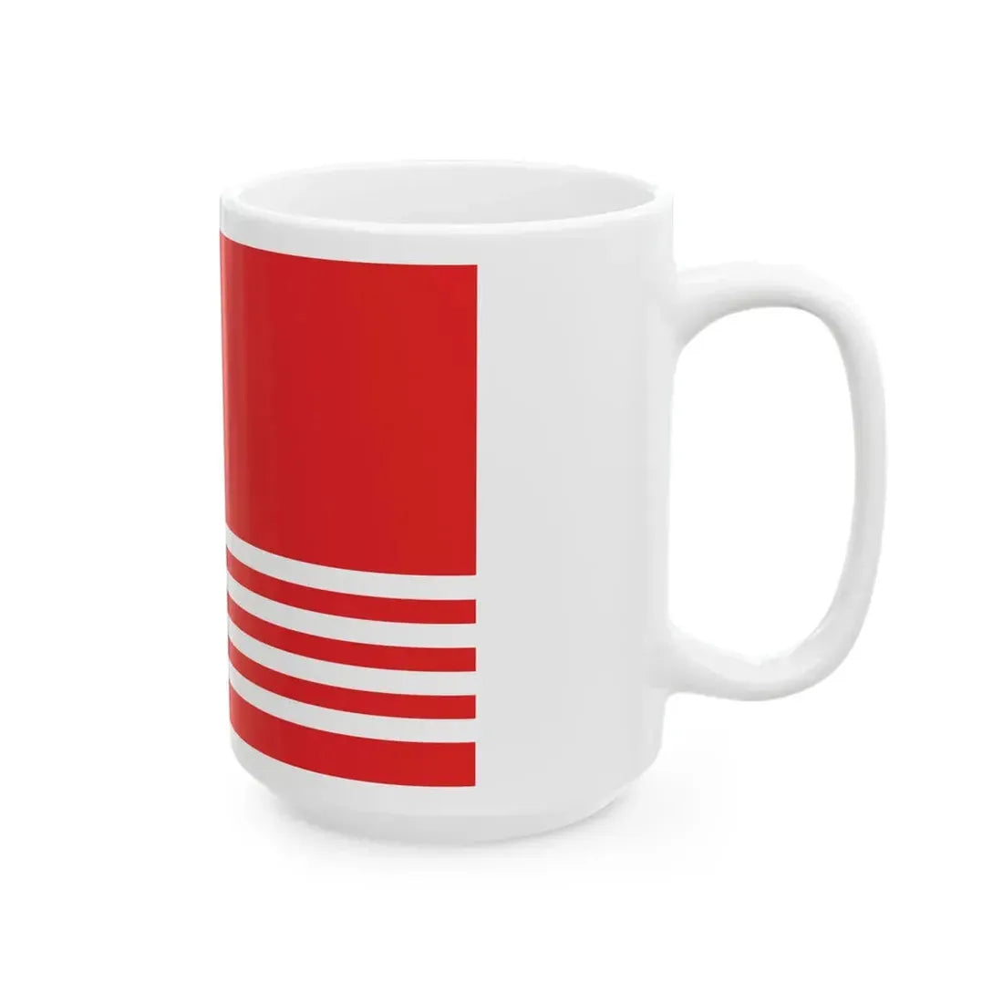 Proposed PRC national flags 045 (China) White Coffee Mug - Go Mug Yourself