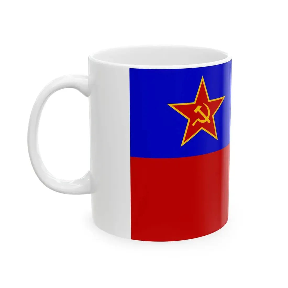 Proposed PRC national flags 047 (China) White Coffee Mug - Go Mug Yourself