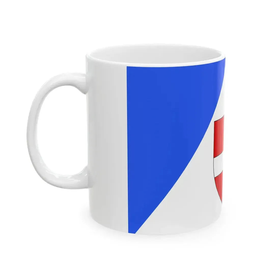 Proposition de drapeau fr departement Haute-Savoie (France) White Coffee Mug - Go Mug Yourself