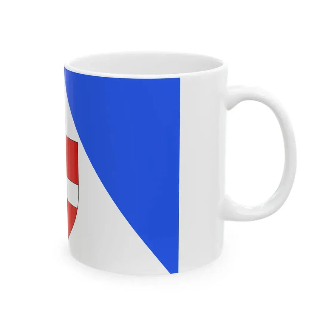 Proposition de drapeau fr departement Haute-Savoie (France) White Coffee Mug - Go Mug Yourself