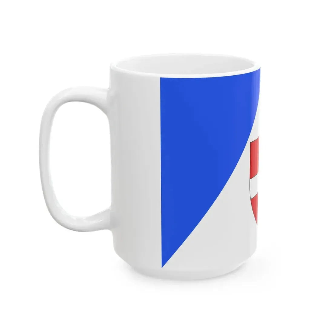 Proposition de drapeau fr departement Haute-Savoie (France) White Coffee Mug - Go Mug Yourself