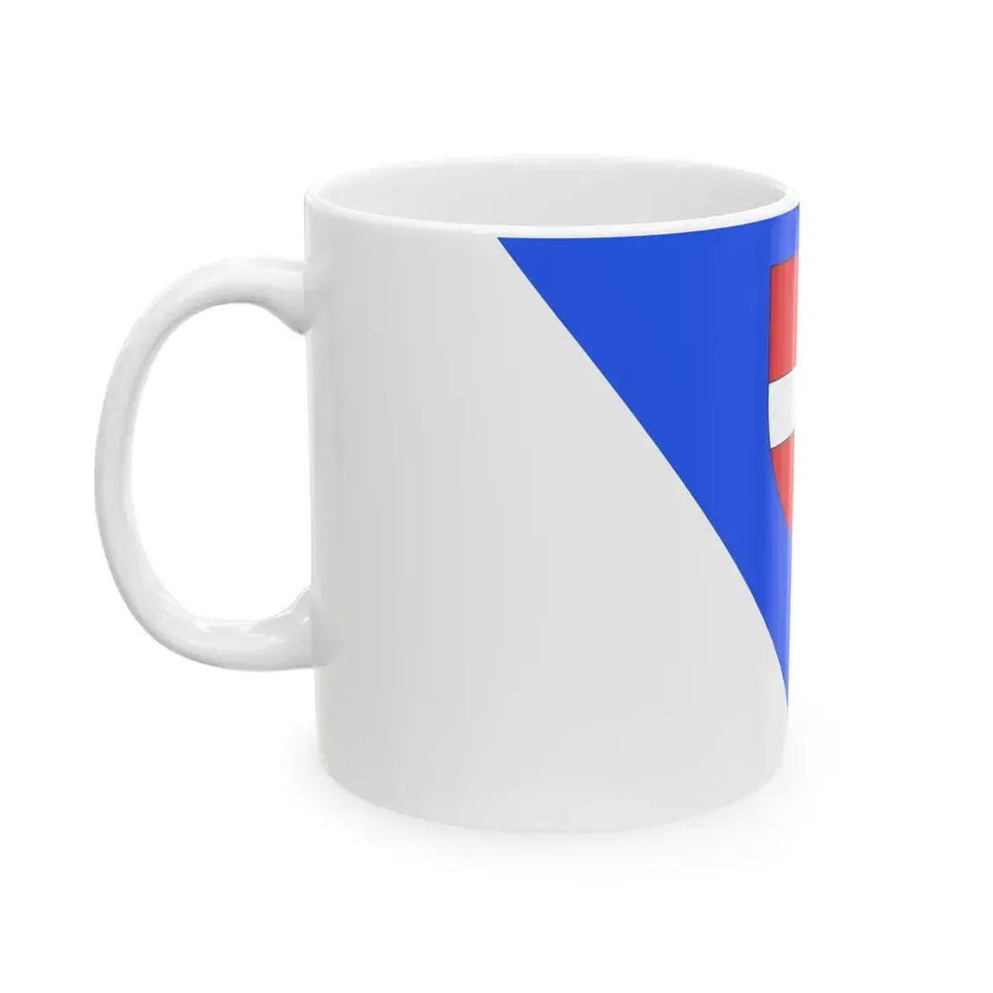 Proposition de drapeau fr departement Savoie (France) White Coffee Mug - Go Mug Yourself