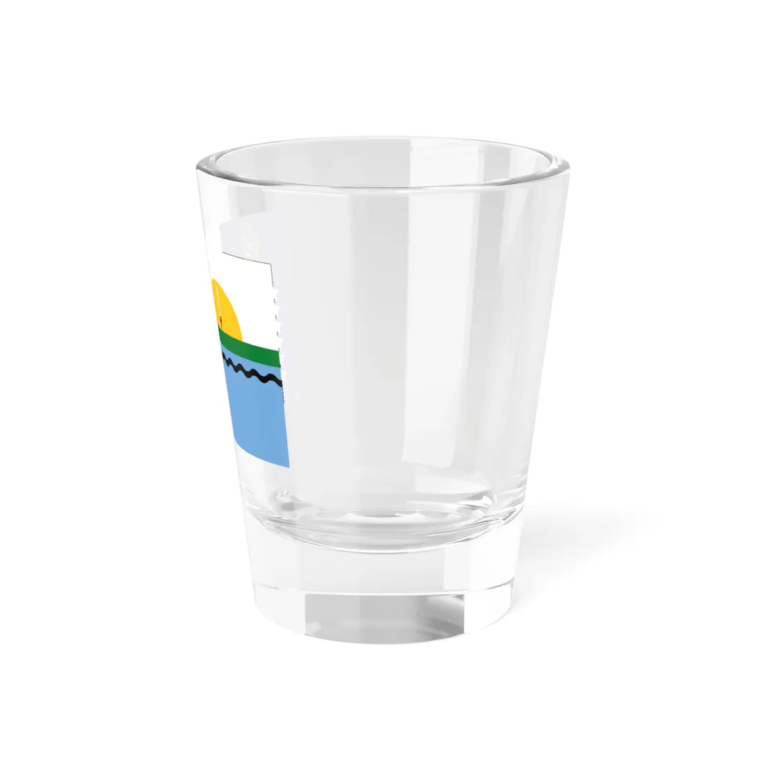 Propuesta de bandera para el Estado Monagas 64 (Venezuela) Shot Glass 1.5oz - Go Mug Yourself