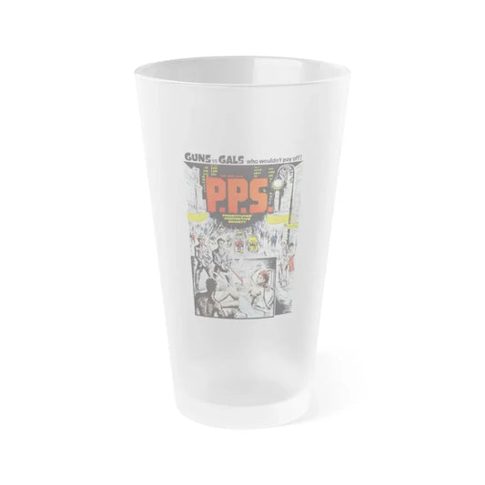 PROSTITUTES PROTECTIVE SOCIETY 1966 Movie Poster - Frosted Pint Glass 16oz Default Title - Go Mug Yourself