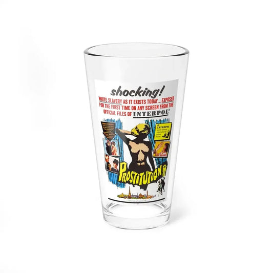 PROSTITUTION 1963 Movie Poster - Pint Glass 16oz 16oz - Go Mug Yourself