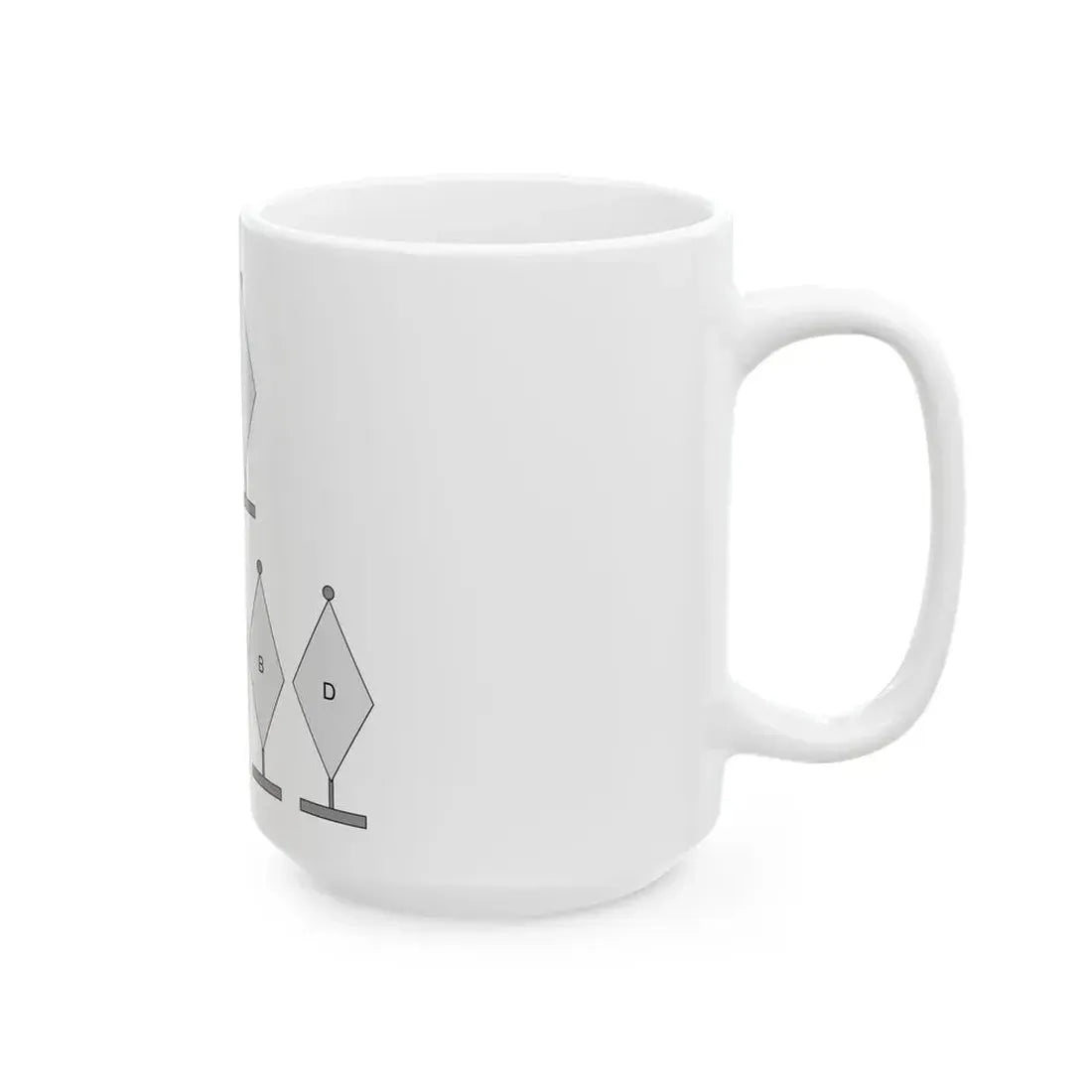 Protocolo bandera de Colombia (Colombia) White Coffee Mug - Go Mug Yourself